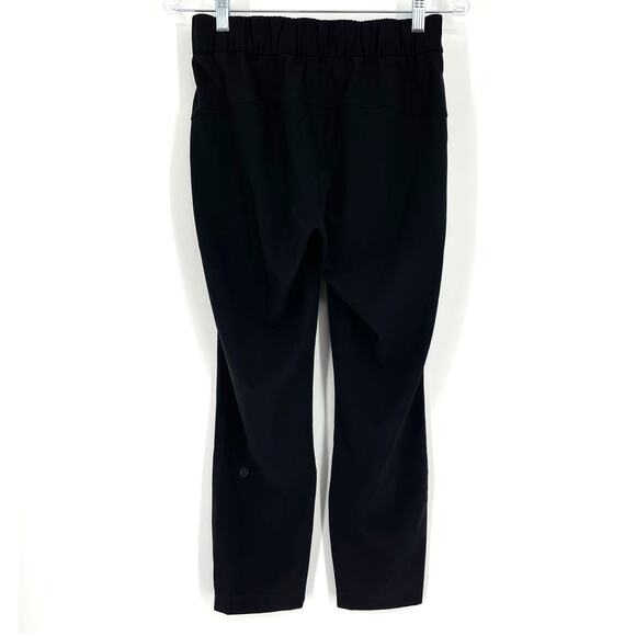 Lululemon On The Fly Pant 25" Size 4 Black - Picture 2 of 6